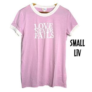 NWT Small “LOVE NEVER FAILS” Liv T-shirt , LuLaRoe
